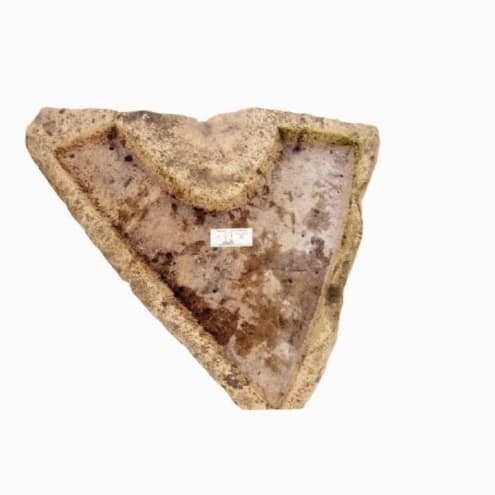 A stone found in Southwestern Ohio, thought to be hand carved by Pre-Columbian peoples